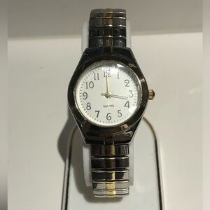 3/$20 Accutime Quartz Two-Tone Watch